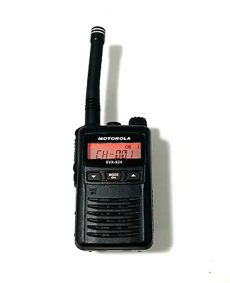 Motorola EVX-S24 (EVX-S24-G6-3) Portable Two-Way Radio - IP67 - UHF (403-470MHz) • $218.45