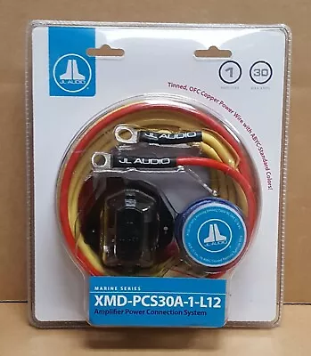 JL Audio XMD-PCS30A-1-L12 (90400) 9 Gauge 12ft Marine Amplifier Power Wiring Kit • $129.99