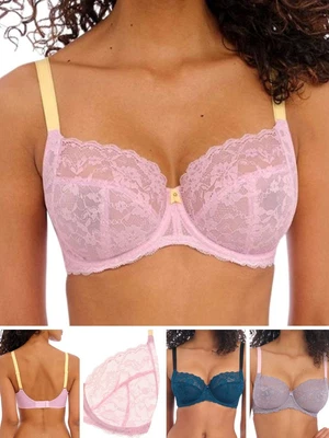 £32.50 • Buy Freya Offbeat Bra Full Cup Side Support Underwired Bras Non-Padded Lingerie
