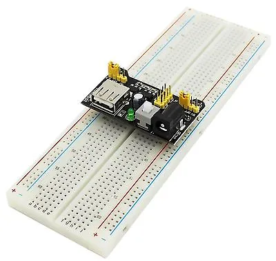 MB102 Breadboard Power Supply Module 3.3V 5V Board+Breadboard 830 Point • $2.92