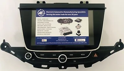 Vauxhall Astra K Stereo Sat Nav Display 39042448 Screen Replacement Service • £245