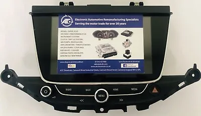 Vauxhall Astra K Stereo Sat Nav Display Screen Repair Fitting Service 39042448 • £295