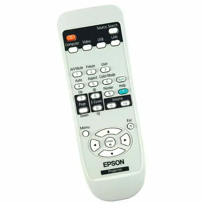 NEW OEM Epson Projector Remote Control For Home Cinema 3020e 3020 8700UB VS335W • $24.35