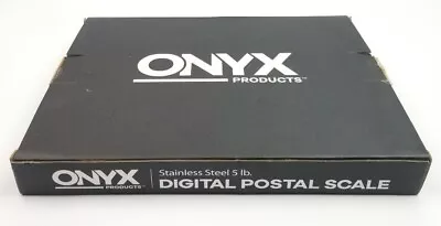 ONYX Products Stainless Steel Digital Postal Scale - 5 Lb. • $26.60