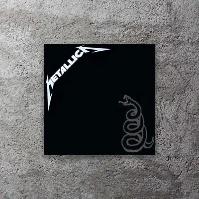 Metallica The Black Album Vinyl Sticker 3  Wide - Includes Two Stickers • $5.99