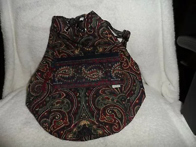 Vera Bradley Old Style Tennis Sling Backpack In Retired Medallion Pattern • $49.50