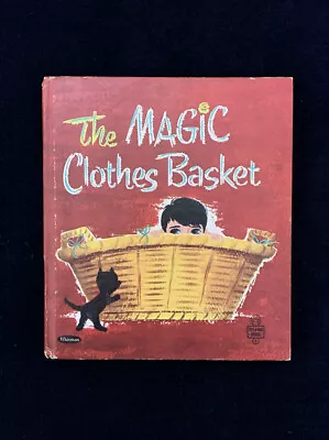 Vintage  The Magic Clothes Baske   Whitman Tell-a-Tales 1969 By Thomas HB • $12.95