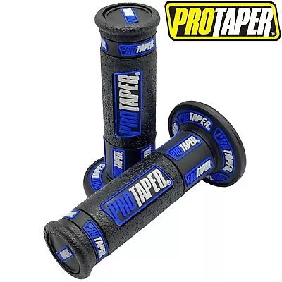 YAMAHA Blue ProTaper 7/8  Grips For Pit Dirt Bike-TTR110 YZ85 YZ125 YZ250 YZ450 • $11.95