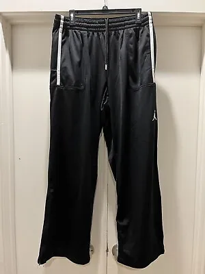 Jordan Black Sweatpants Black Dri-Fit Men's Pants Size XL • $27.95
