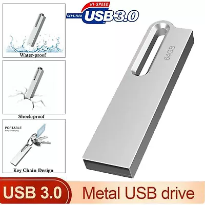 64GB USB 3.0 Flash Pen Drive Thumb Memory Stick Elegant USB Drives • $9.99