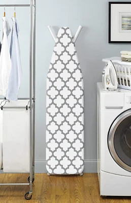 $20 • Buy Whitmor Deluxe Ironing Board Cover And Pad, Medallion Gray