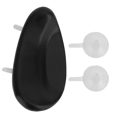 Black TPU Violin Shoulder Rest Pad Soft Musical Instruments Parts With 2 Fix BOO • $12.28