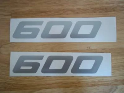$2.41 • Buy 2 X 600 Decals For Gsxr, Yzf, ZZR Or Streetfighter In A Choice Of 14 Colours