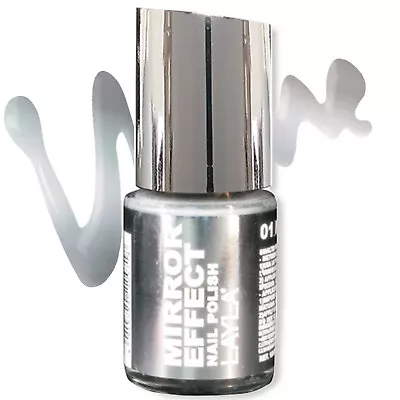 Layla Cosmetics Mirror Effect Nail Polish With Free Base File • $12.99