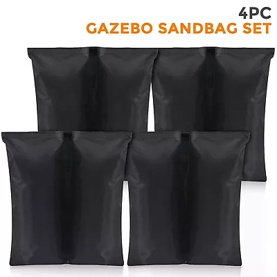 4pcs Foot Leg Pole Sandbag Gazebo Large Weights Marquee Market Stall Sand Bags • £9.45