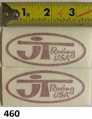 2! JT Racing Red Vintage Decal Sticker Honda CR Works 125 250 400 500 VMX AHRMA • $12.87