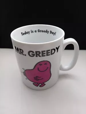 Mr Men - Mr. Greedy I Large Jumbo Mug I Thoip Chorion 5  Tall Hot Cold Drink Cup • £9