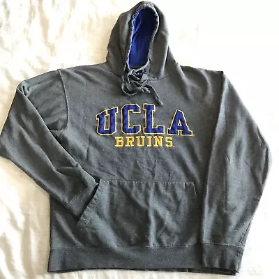 Vintage Old Varsity Brand UCLA Bruins Pullover Hoodie Sweatshirt Mens Medium • $18.64