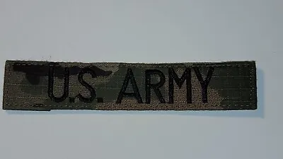 U.S. Army Name Tape OCP  Scorpion Multicam Hook & Loop Patch New • $5