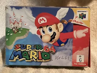 Boxed Super Mario 64 Nintendo 64 Game Nintendo PAL Complete • $140