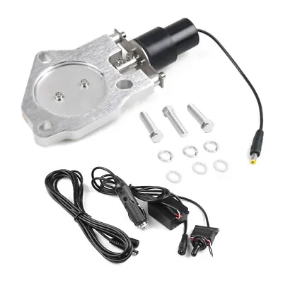 2.5  Electric Exhaust Cutout Valve Control Motor Cut Out Kit And Manual Switch • $50