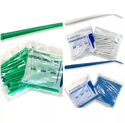 Surgical Aspirator Tips Dental Aspirating Suction Tips (Choose Size & Qty) • $5.99