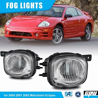 For 2000 2001 2002 Mitsubishi Eclipse Fog Lights Front Driving Lamp Replacement • $39.99