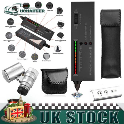 £15.91 • Buy Gold Silver Diamond Gemstones Selector Testing Digital Electronic Tester Kits