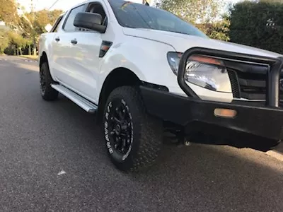 Ford Ranger PX PX2 Mazda BT50 Dual Cab Side Steps Aluminium 2012 -08/2020 (S6) • $362.25