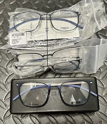 New Marchon Flexon B2029 412 53mm Navy Eyeglasses Lot Of 12 Units • $200