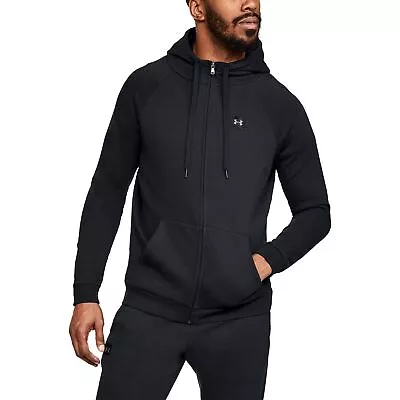 [1320737-001] Mens Under Armour Rival Fleece Full Zip Hoodie • $49.99