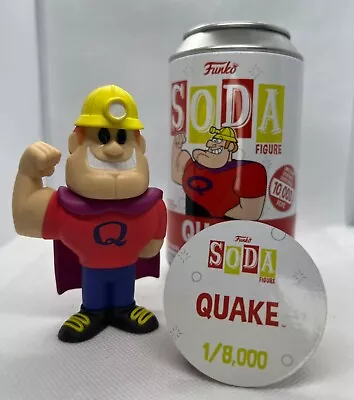 Funko Soda Vinyl Quake 1/10000 Quaker Cereal Ad Icons • $14.99