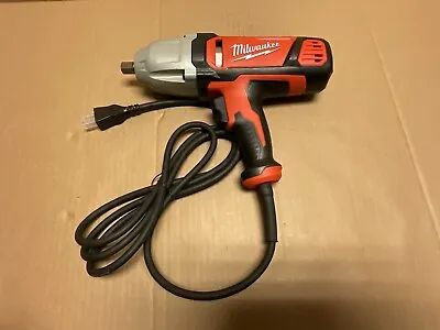 Milwaukee Impact Wrench Electric Corded 1/2 In Detent Pin Socket Retention • $120