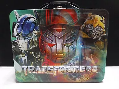 ORIGINAL Vintage 2011 Tin Box Transformers Metal Lunch Box • $39.99