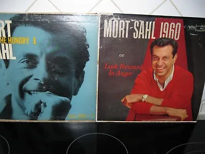 Mort Sahl 1960 Look Forward In Anger & At The Hungary I Verve Comedy Vinyl Ex • $6.49