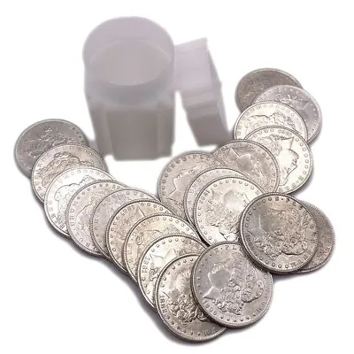 ✯ AU+ Morgan Silver Dollars From Bag Roll XF+ Estate Bullion Hoard Sale ✯ • $79.30