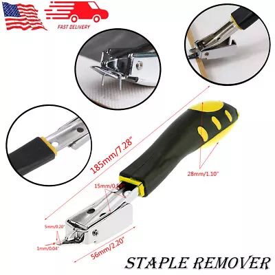 Nail Puller Staple Remover Heavy Duty Upholstery Rivet Puller Multi Hand Tool US • $9.99