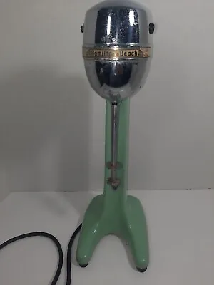 Vintage Hamilton Beach Model 30 Drink Master Green Jadeite Malt Milkshake Mixer • $149.99