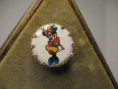 Disney Minnie Mouse Ring All Metal Adjustable- • $5