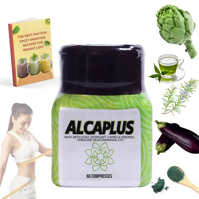 Alcaplus Original Suplemento Natural Dietético Perdida Bajar De Peso 60 Caps • $42.99
