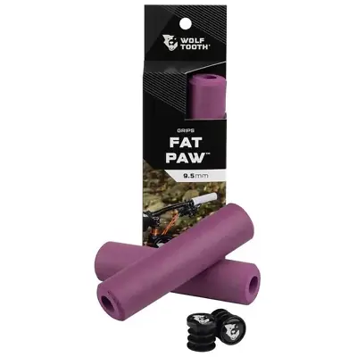 Wolf Tooth Fat Paw Grips Purple — AUS STOCK — Handlebar Grip MTB • $58.99