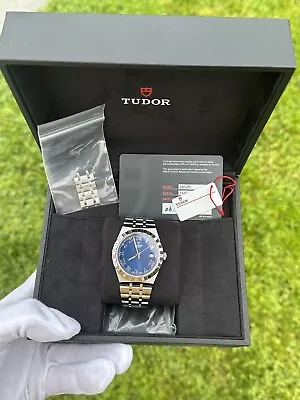 TUDOR Royal Blue Men's Watch - M28500-0005 38mm With Box And Paper • $1750