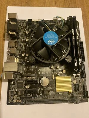 £89 • Buy Asus H110M-R Motherboard 8gb X 2 DDR4 And I5 7400 Bundle