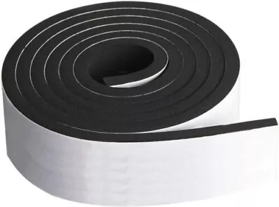 3/16thkx3/8wx50'adhesive 1 Side  Closed Cell Sponge Rubber Neoprene/epdm Blend • $14.24