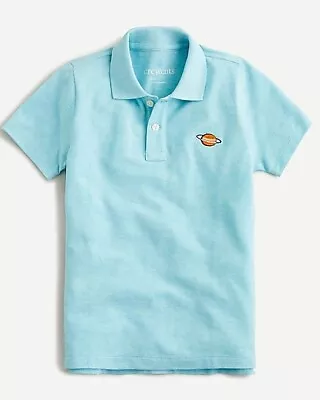 J. Crew Crewcuts Boys Critter Polo Sea Green Sea Mist Lightning Bolt ⚡️ 3 • $15