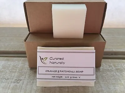 Patchouli & Orange Fragrance Goats Milk Natural Handmade Soap Ideal Gift • £3.85