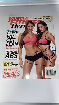 Brie Bella WWE Signed-Autographed 2015 Muscle And Fitness Magazine • $60