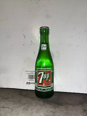 Full 7 Oz. 7 Up Soda Bottle Greenville S.C. • $12.99