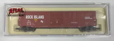 Atlas 37253 N Scale Rock Island 60' Auto Parts Car #33826 LN/Box • $11.31