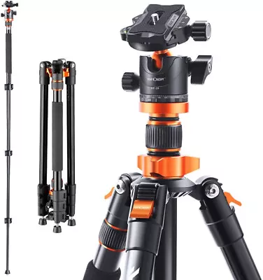 £50 • Buy K&F Concept DSLR Tripods Aluminum Travel  Tripod Monopod